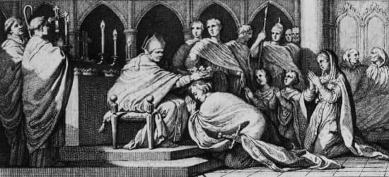 Couronnement de Pépin le Bref