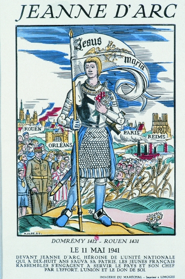 Jeanne d'Arc dans l'imagerie du maréchal Pétain