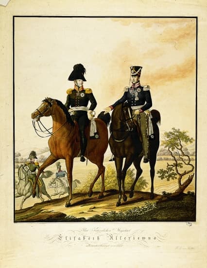 Alexandre Ier et Frédéric-Guillaume III, Prusse