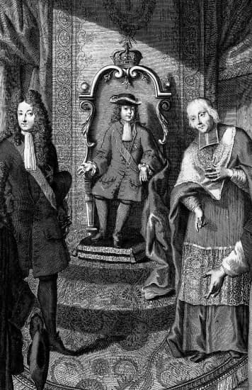 L'An I du règne de Louis XV et de la Régence de Philippe, duc d'Orléans