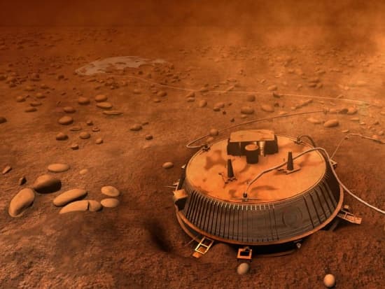 Le module Huygens sur Titan