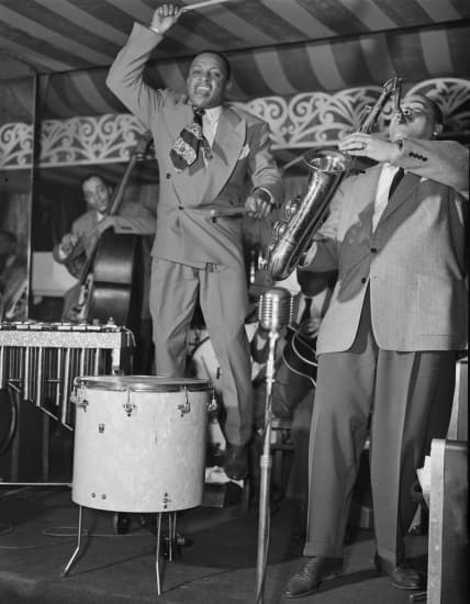 Lionel Hampton et Arnett Cobb