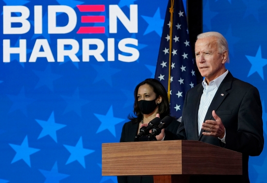Joe Biden et Kamala Harris