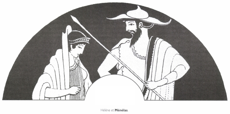 Hélène et Ménélas. Hélène et Ménélas.