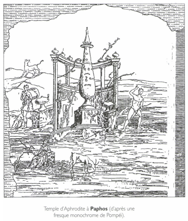 Temple d'Aphrodite à Paphos.