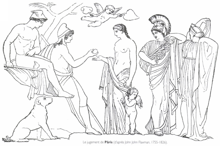 Le jugement de Pâris. Le jugement de Pâris.