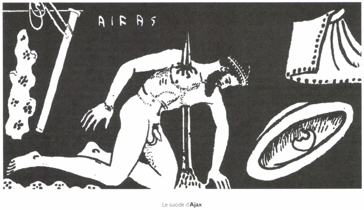 Le suicide d'Ajax.