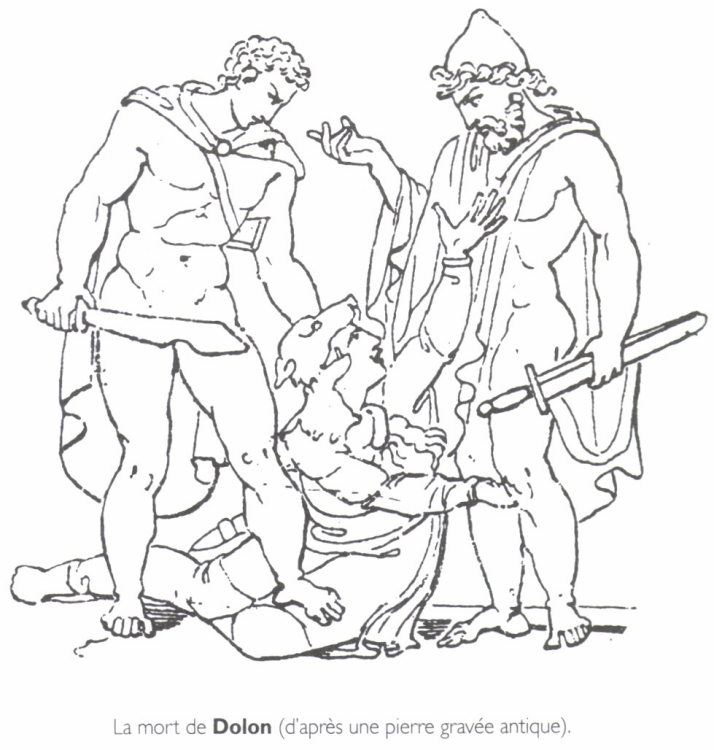 La mort de <B>Dolon</B>.