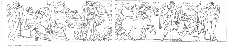 Séléné et Endymion.