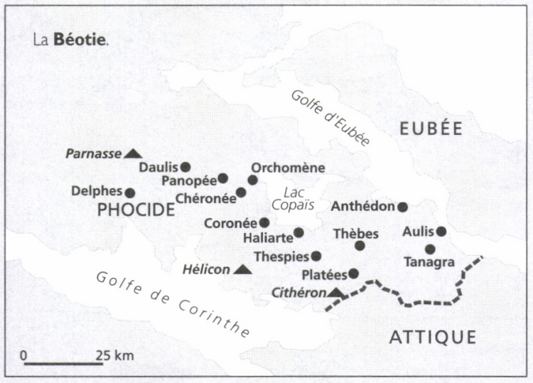 La Béotie.