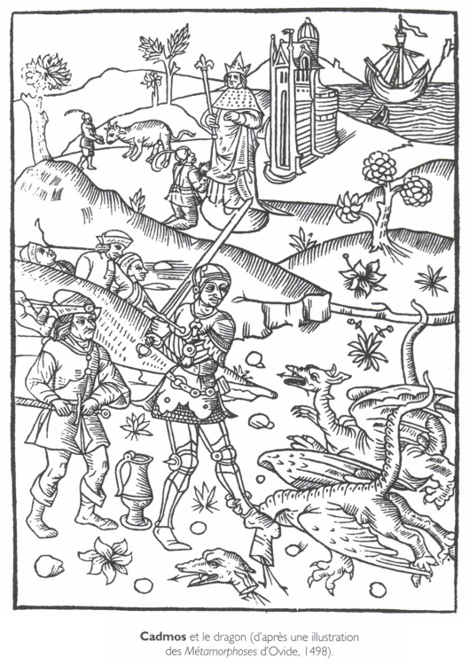 Cadmos et le dragon. Cadmos et le dragon.