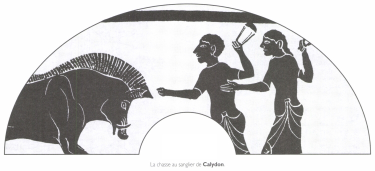 La chasse au sanglier de Calydon.