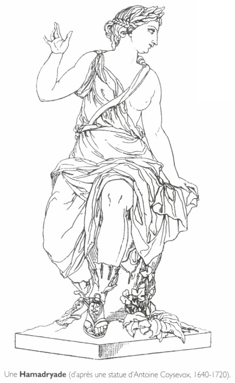 Une Hamadryade. Une Hamadryade.