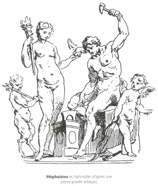 Héphaïstos et Aphrodite.