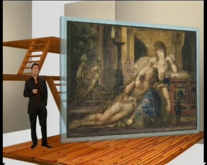Gustave Moreau, Orphée sur la tombe d’Eurydice