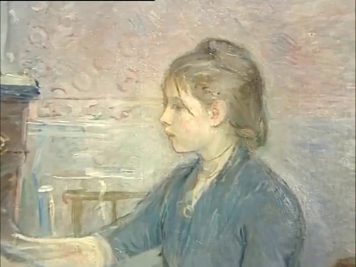 Berthe Morisot, <i>Paule Gobillard peignant</i> Berthe Morisot, <i>Paule Gobillard peignant</i>