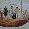Ostie, barque pour le transport du froment