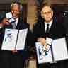 Mandela et De Klerk, prix Nobel de la paix