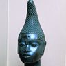 Bénin, tête en bronze