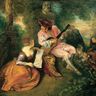 Antoine Watteau, la Gamme d'amour
