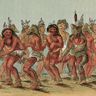 George Catlin, Danse de l'ours chez les Sioux