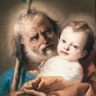 Giandomenico Tiepolo, Saint Joseph et l'Enfant Jésus