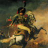 Théodore Géricault, Officier de chasseur à cheval de la garde impériale chargeant