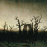 Caspar David Friedrich, l'Abbaye dans la forêt