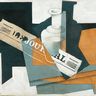 Juan Gris, Carafe et journal