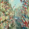Claude Monet, la Rue Montorgueil, fête du 30 juin 1878