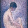 Georges Seurat, Poseuse de profil