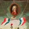 Allégorie révolutionnaire en l'honneur de Jean-Jacques Rousseau