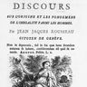 Jean-Jacques Rousseau, Discours sur l'origine et les fondements de l'inégalité parmi les hommes