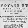 François Rabelais, le Voyage et Navigation des isles incogneves