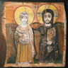 Le Christ et saint Menas