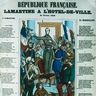 Alphonse de Lamartine à l'Hôtel de Ville, le 25 février 1848