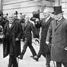 Georges Clemenceau, Thomas Woodrow Wilson et Llyod George