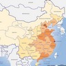 La densité de la population chinoise par provinces, régions autonomes et municipalités La densité de la population chinoise par provinces, régions autonomes et municipalités