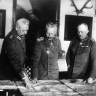 Guillaume II, Hindenburg et Ludendorff, en 1917