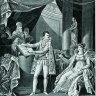 Napoléon Bonaparte présentant le code civil à l'impératrice Joséphine