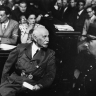 Philippe Pétain lors de son procès Philippe Pétain lors de son procès