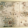 Carte de locéan Atlantique datant de 1613